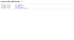 Desktop Screenshot of coursesite.uhcl.edu