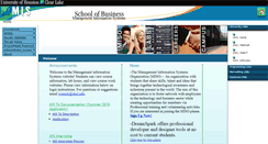 Desktop Screenshot of mis.uhcl.edu